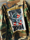 Vintage Camo TRUMP Military Jacket