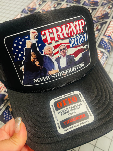 Trump FIGHTER Trucker Hat