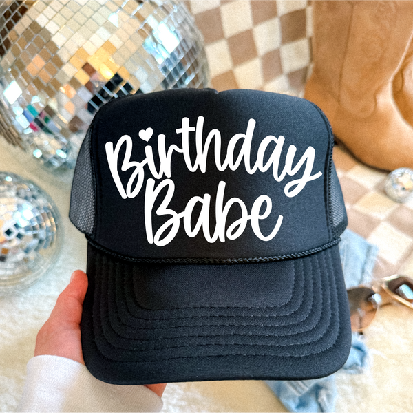 Birthday Babe Trucker Hat