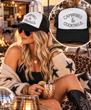 Campfires & Cocktails Trucker Hat