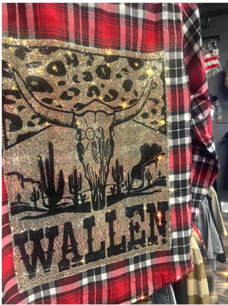 Wallen SEQUIN FLANNEL