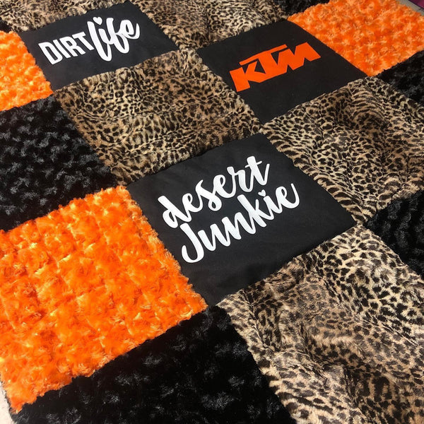 Braaaaap (Orange) Bonfire Blanket PREORDER